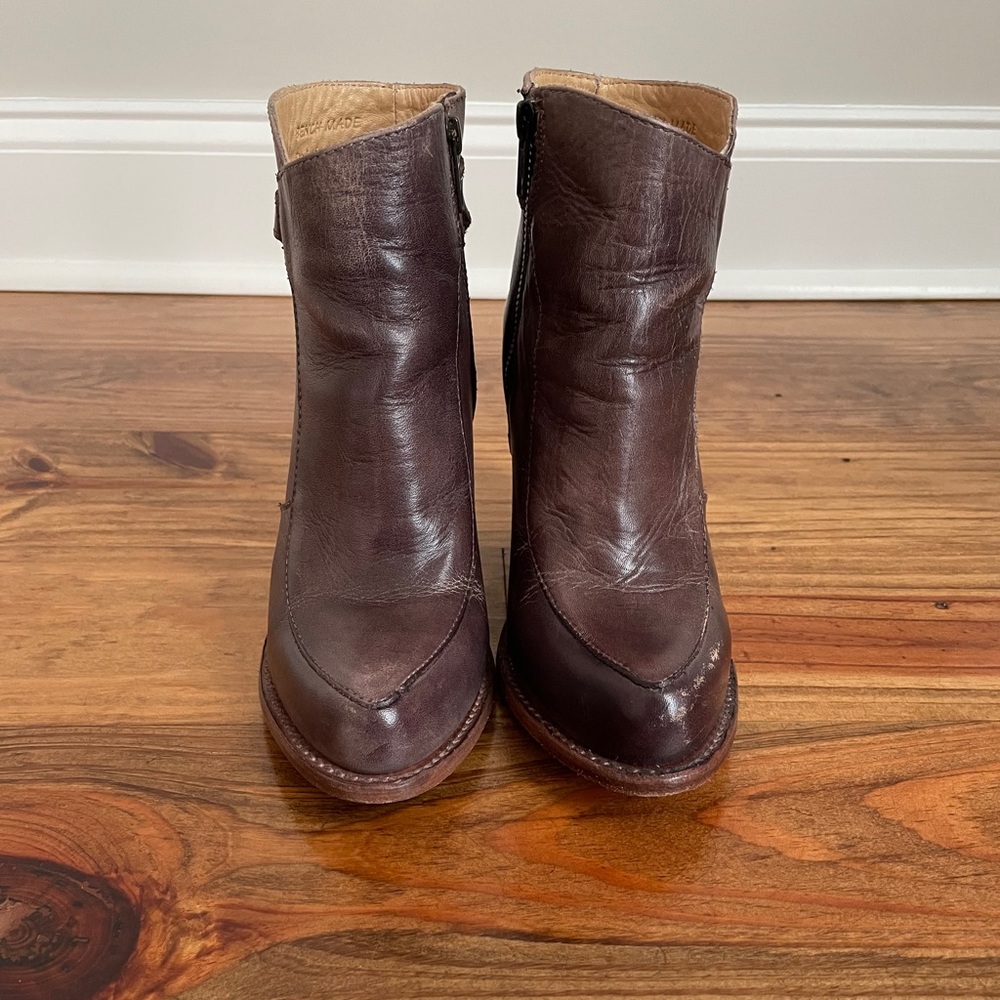 Bed Stu Isla Chocolate Driftwood Bootie